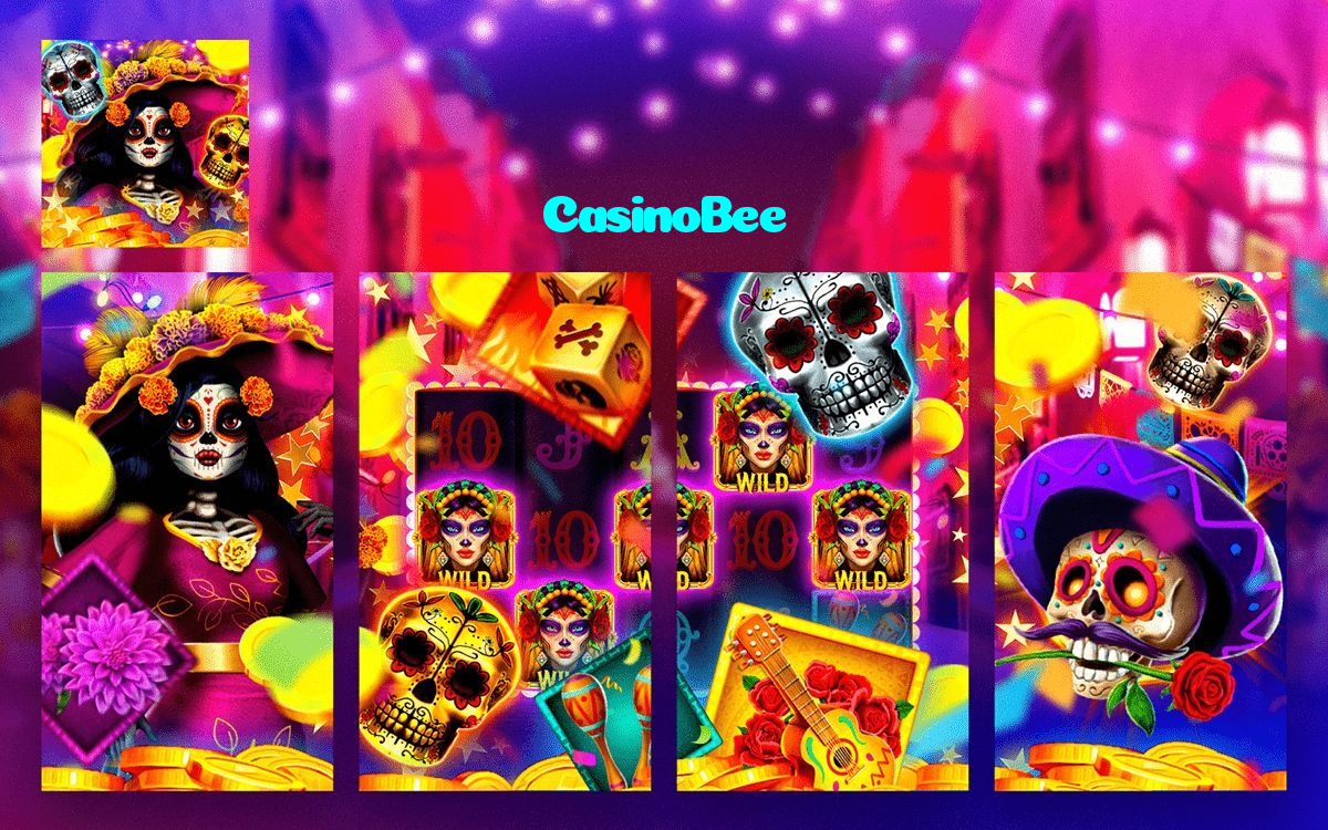 CasinoBee casino presented on mobile device in Pakistan with slots and live games