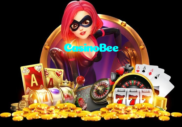 CasinoBee casino presented on mobile device in Pakistan with slots and live games